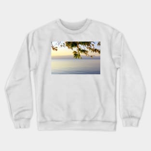 Light-Ohrid Lake-Photography Crewneck Sweatshirt